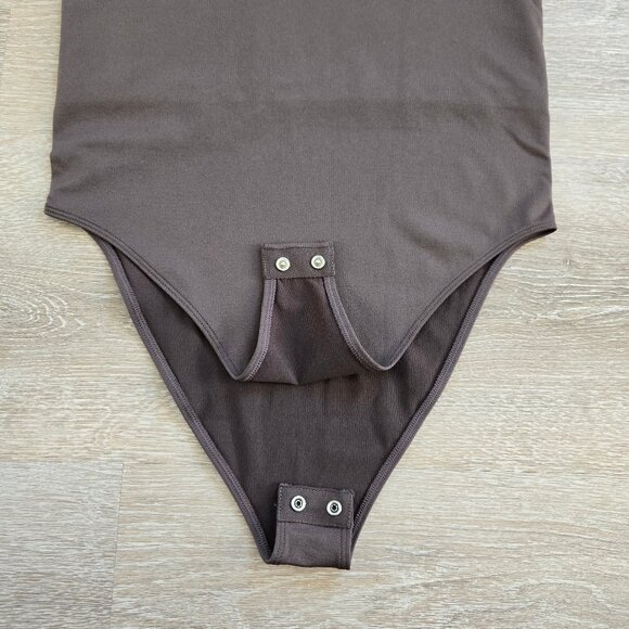 Women's Seamless Tank Bodysuit Light Brown A New Day Size Small New With Tags - Picture 9 of 17